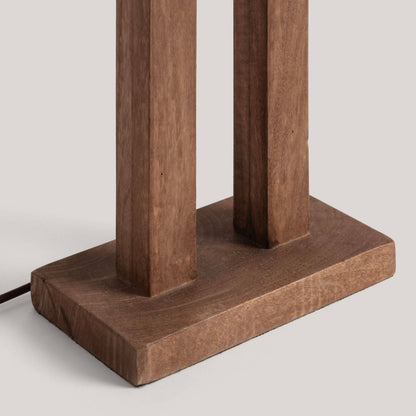Lámpara de Mesa Madera Abner