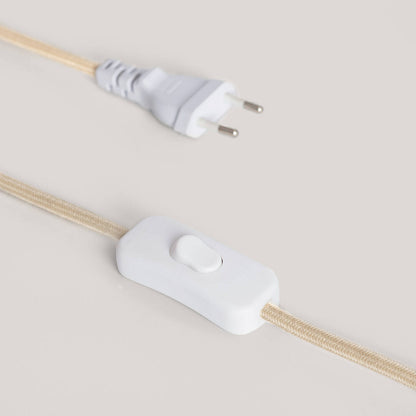 Lámpara de Mesa Madera Akesh I ILUZZIA