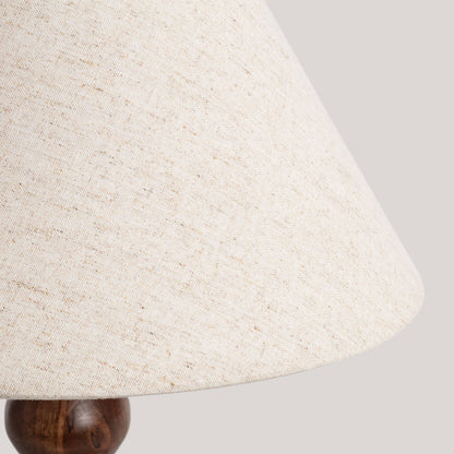 Lámpara de Mesa Madera Anahla ILUZZIA