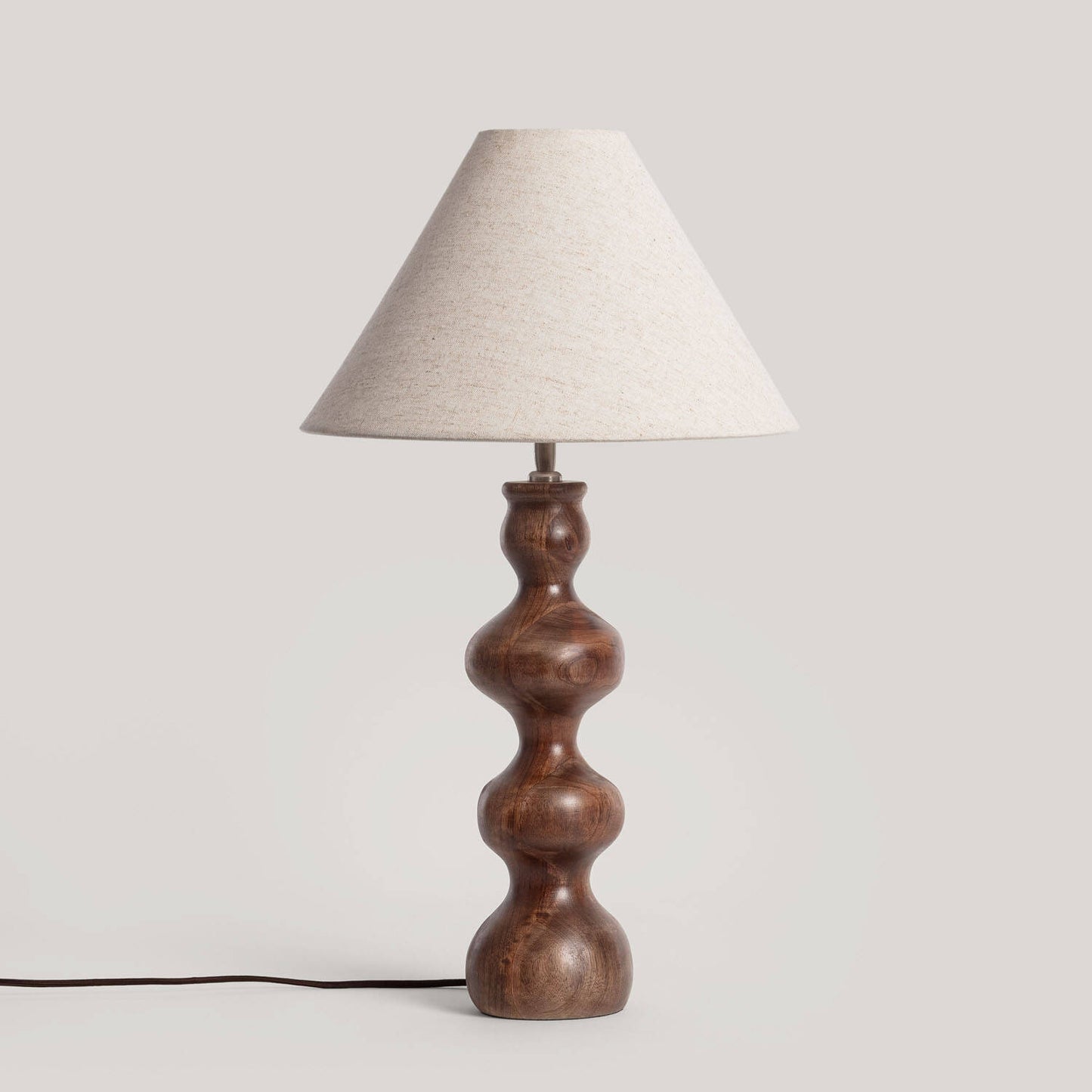 Lámpara de Mesa Madera Anahla ILUZZIA