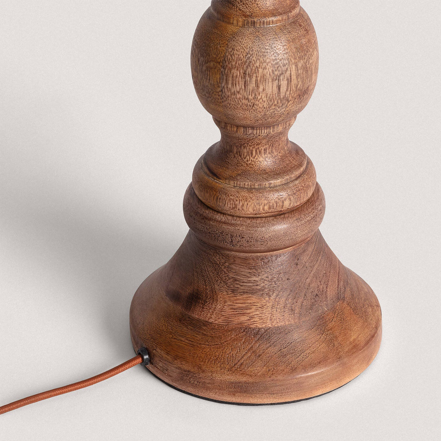Lámpara de Mesa Madera Anand ILUZZIA