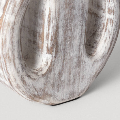 Lámpara de Mesa Madera Kunt Chandra ILUZZIA