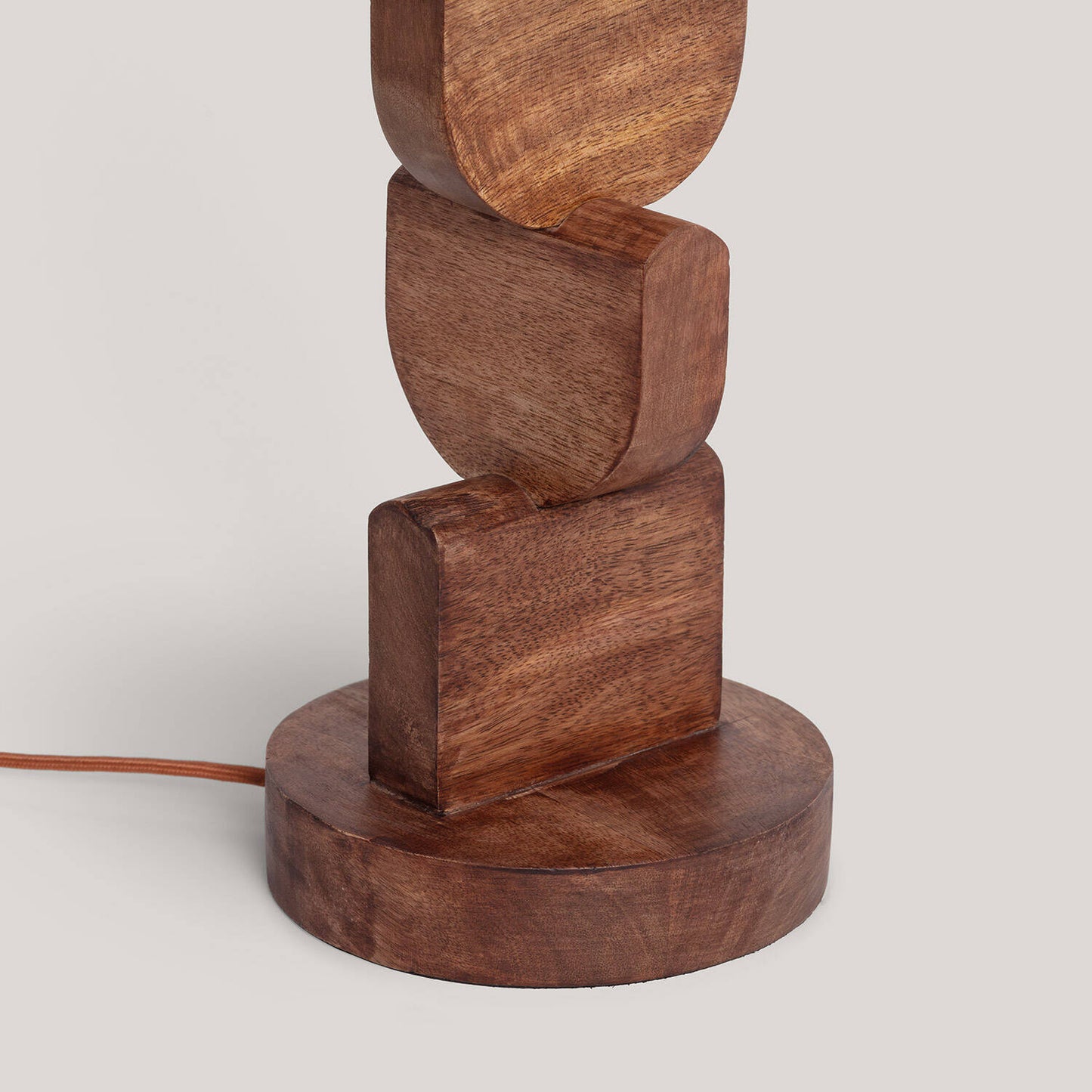 Lámpara de Mesa Madera Dagmar ILUZZIA