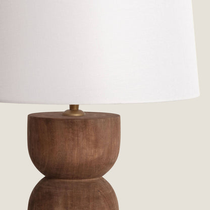 Lámpara de Mesa Madera Dallas