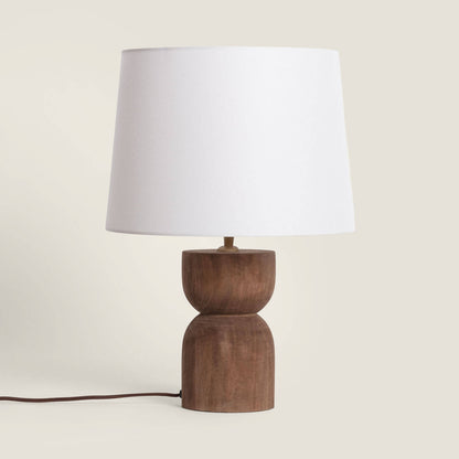 Lámpara de Mesa Madera Dallas