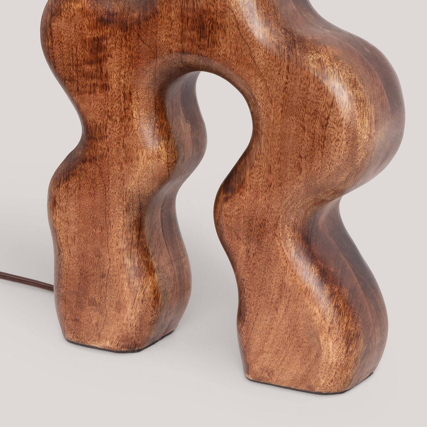 Lámpara de Mesa Madera Hunar I ILUZZIA