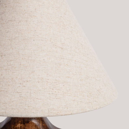 Lámpara de Mesa Madera Hunar I ILUZZIA