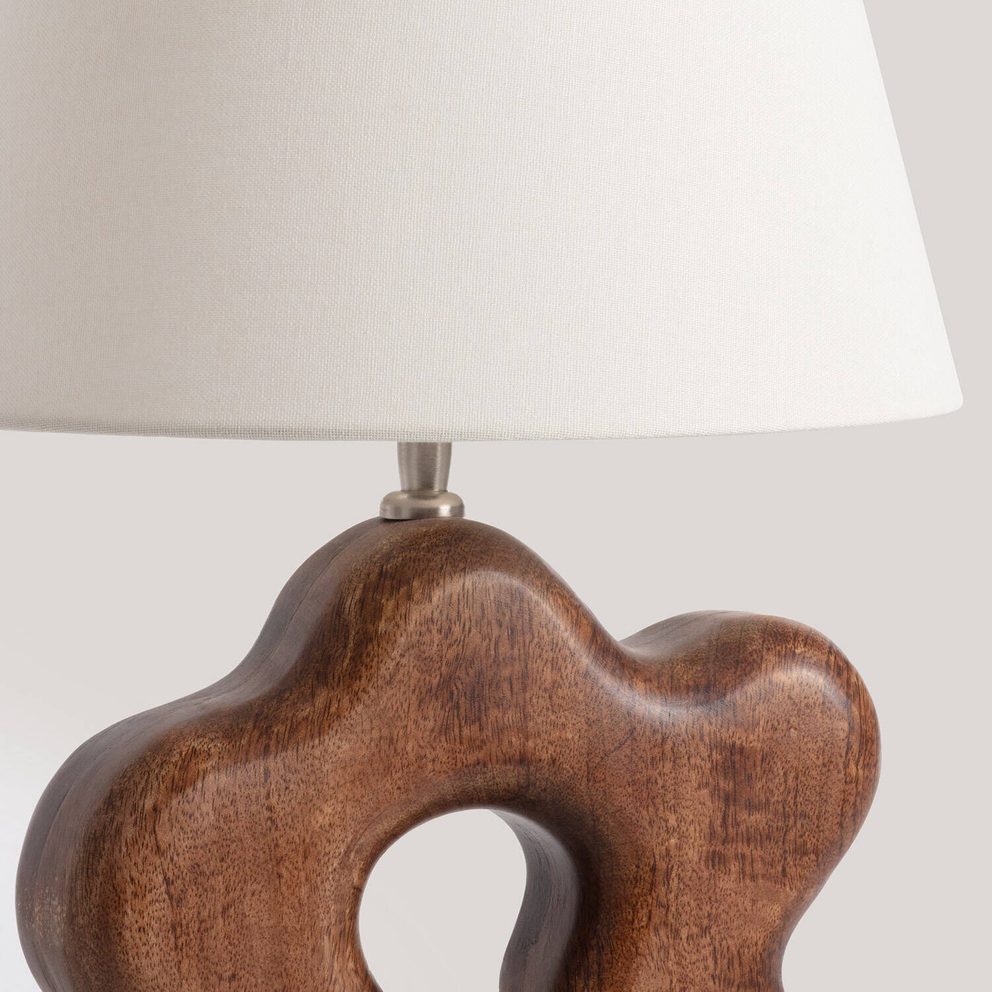 Lámpara de Mesa Madera Hunar I ILUZZIA