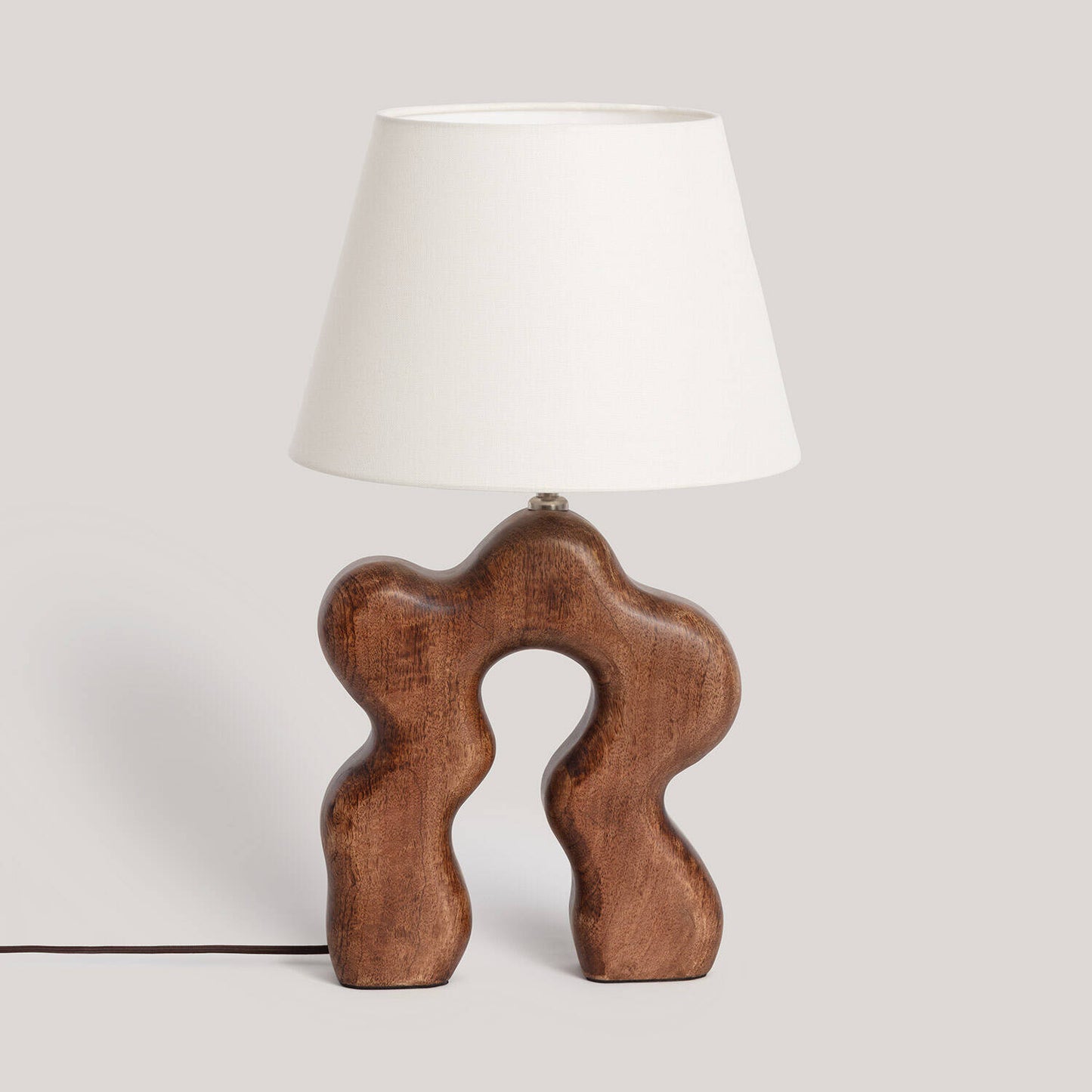 Lámpara de Mesa Madera Hunar I ILUZZIA