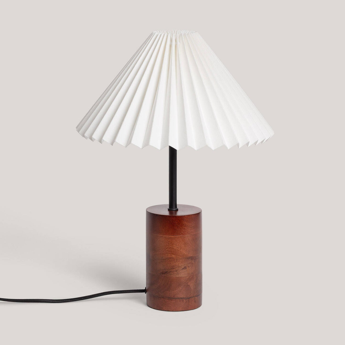Lámpara de Mesa Madera Leonessa ILUZZIA