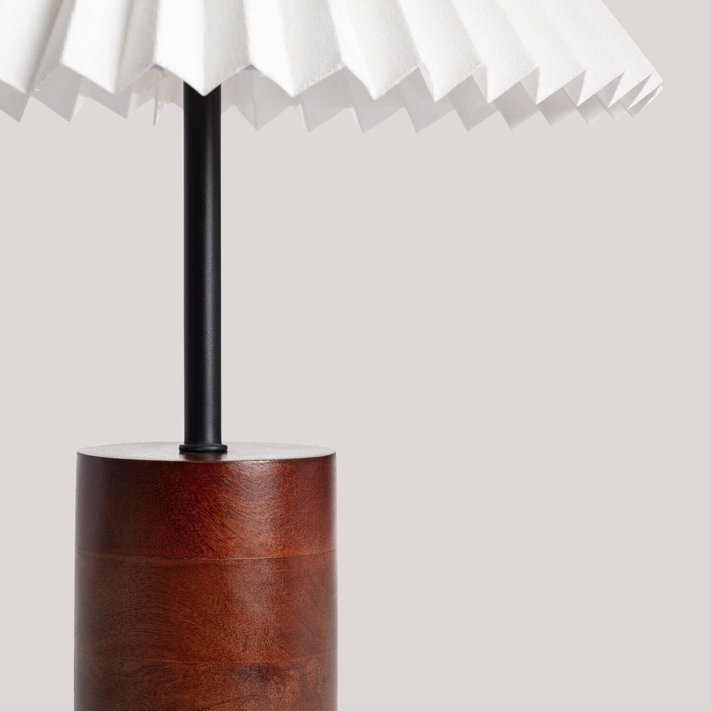 Lámpara de Mesa Madera Leonessa ILUZZIA