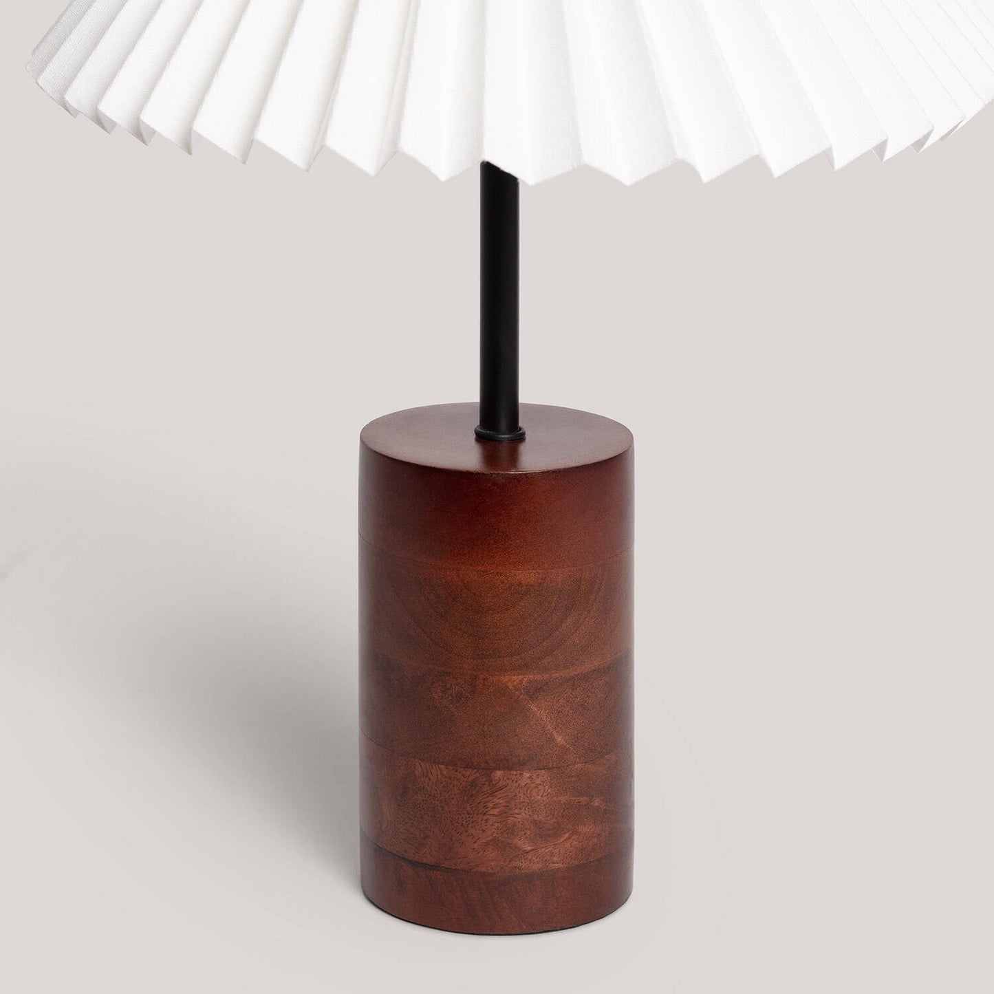 Lámpara de Mesa Madera Leonessa ILUZZIA