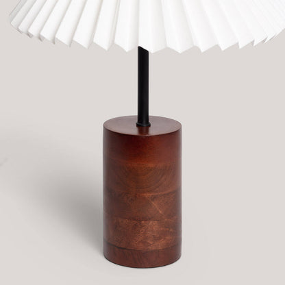 Lámpara de Mesa Madera Leonessa ILUZZIA