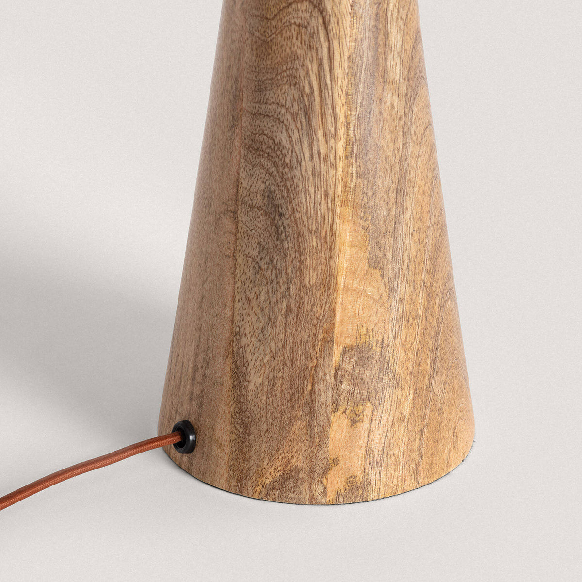 Lámpara de Mesa Madera Rani ILUZZIA