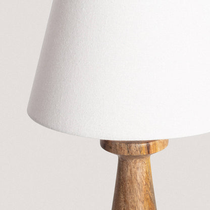 Lámpara de Mesa Madera Rani ILUZZIA
