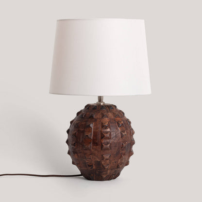Lámpara de Mesa Madera Samesh II ILUZZIA