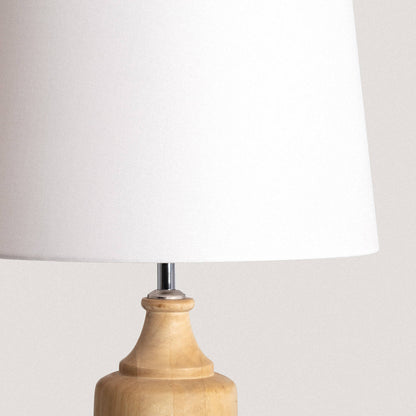 Lámpara de Mesa Madera Sansa ILUZZIA