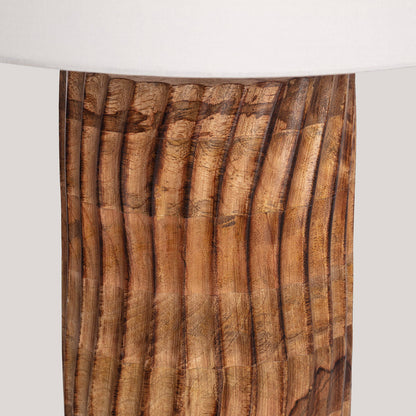 Lámpara de Mesa Madera Shruti ILUZZIA