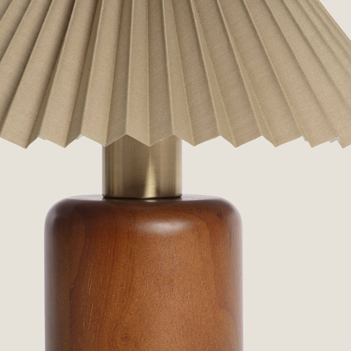 Lámpara de Mesa Madera Silene