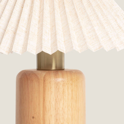 Lámpara de Mesa Madera Silene