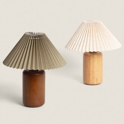 Lámpara de Mesa Madera Silene