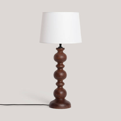 Lámpara de Mesa Madera Zeda Stuvan