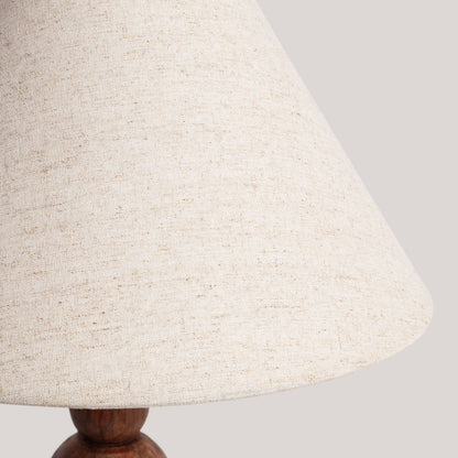 Lámpara de Mesa Madera Tanish ILUZZIA