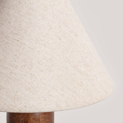 Lámpara de Mesa Madera Tótem ILUZZIA