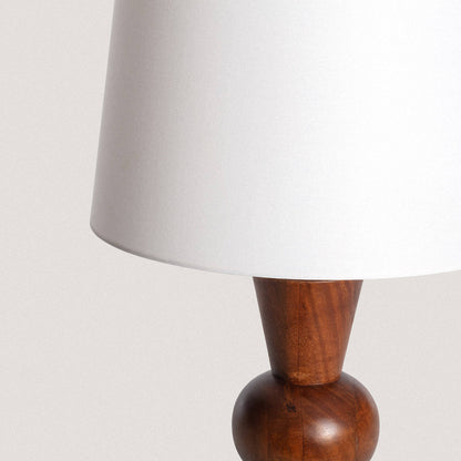 Lámpara de Mesa Madera Vinda ILUZZIA