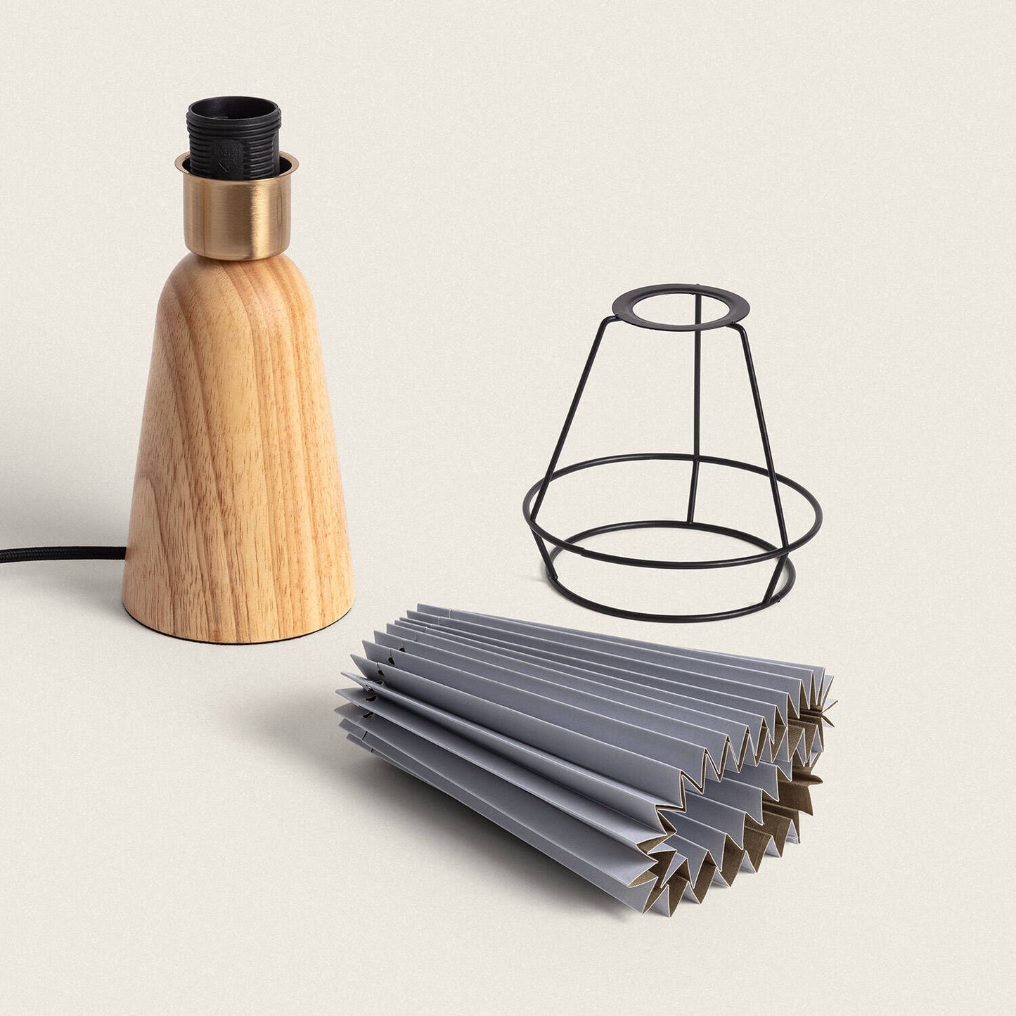 Lámpara de Mesa Madera Willow