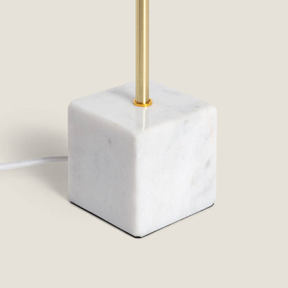 Lámpara de Mesa Mármol y Metal Argos