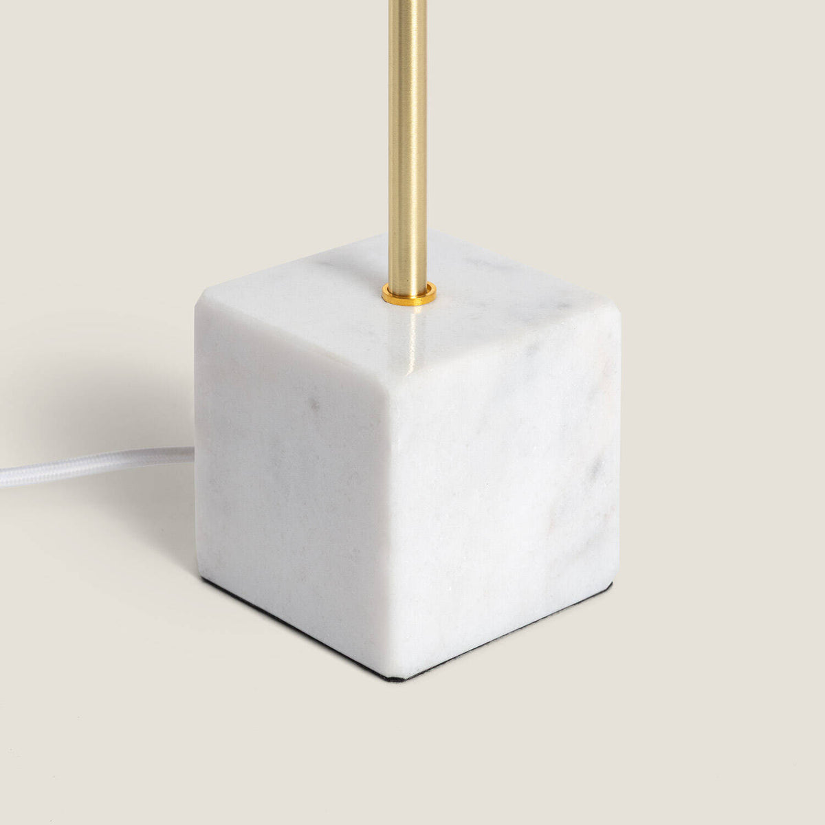 Lámpara de Mesa Mármol y Metal Argos