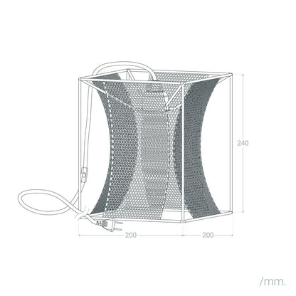 Lámpara de Mesa Metal Auro