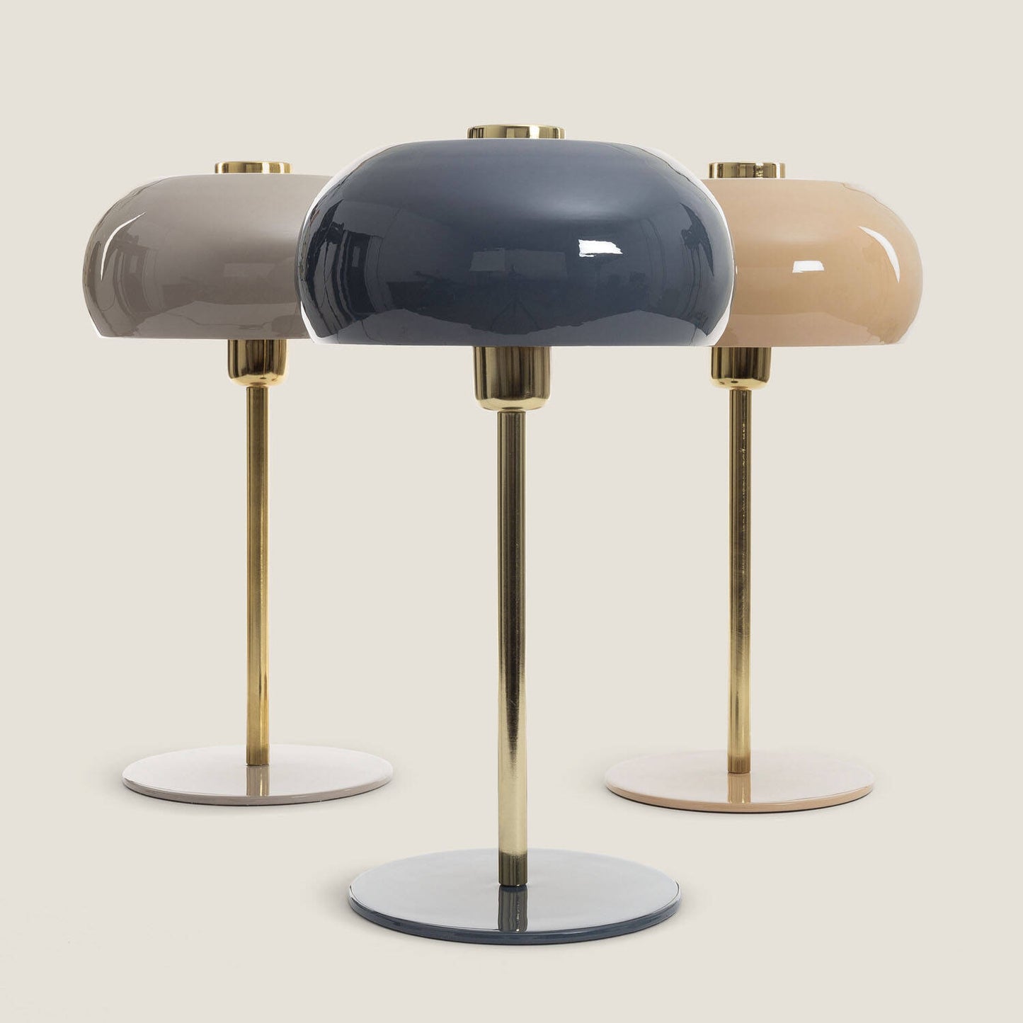 Lámpara de Mesa Metal Tulim Bhavin