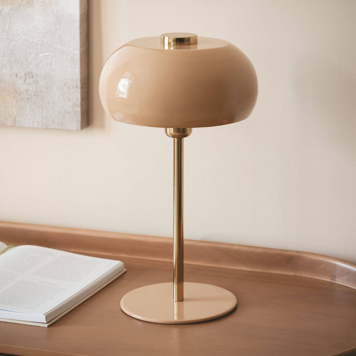 Lámpara de Mesa Metal Tulim Bhavin