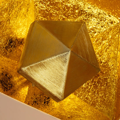 Lámpara de Mesa Metal Gold Elia