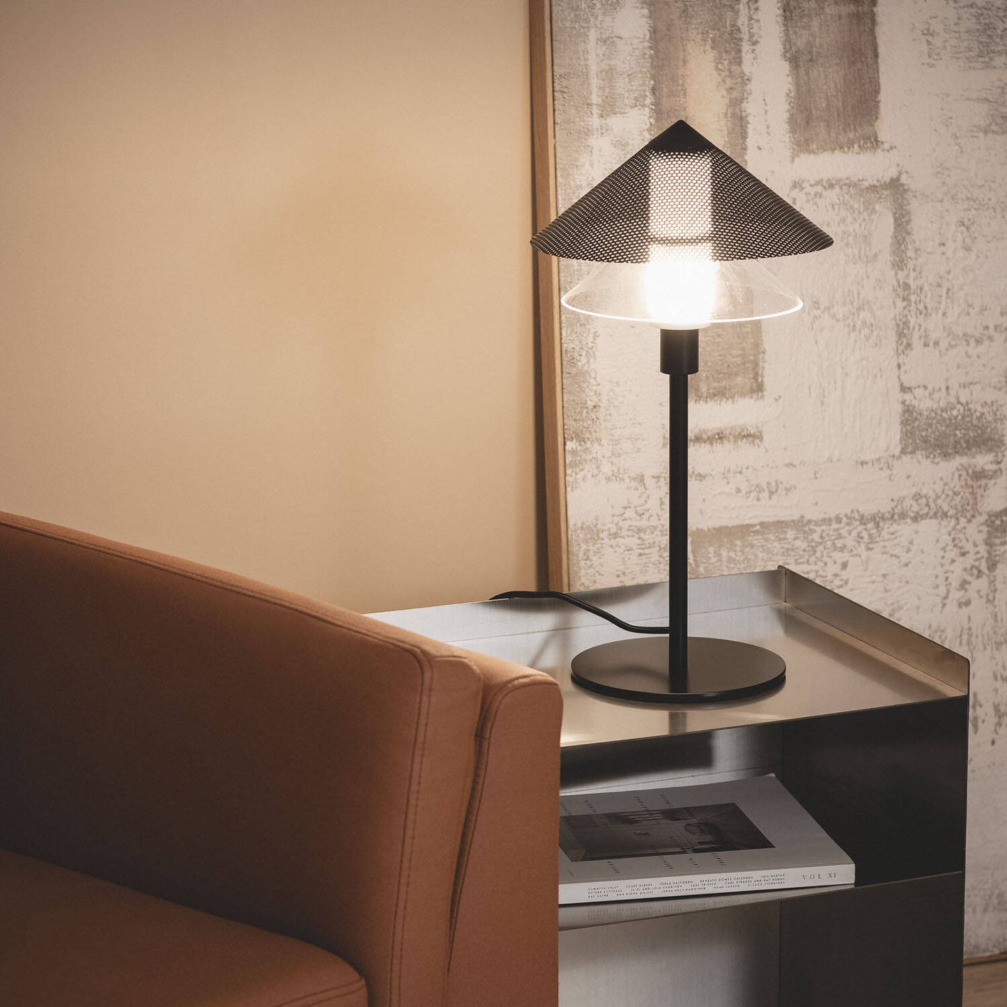 Lámpara de Mesa Metal Hesper