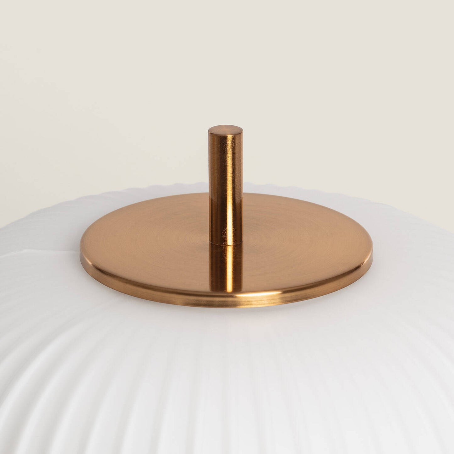 Lámpara de Mesa Metal y Cristal Beca
