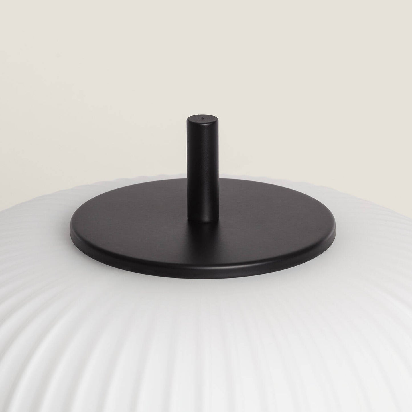 Lámpara de Mesa Metal y Cristal Beca