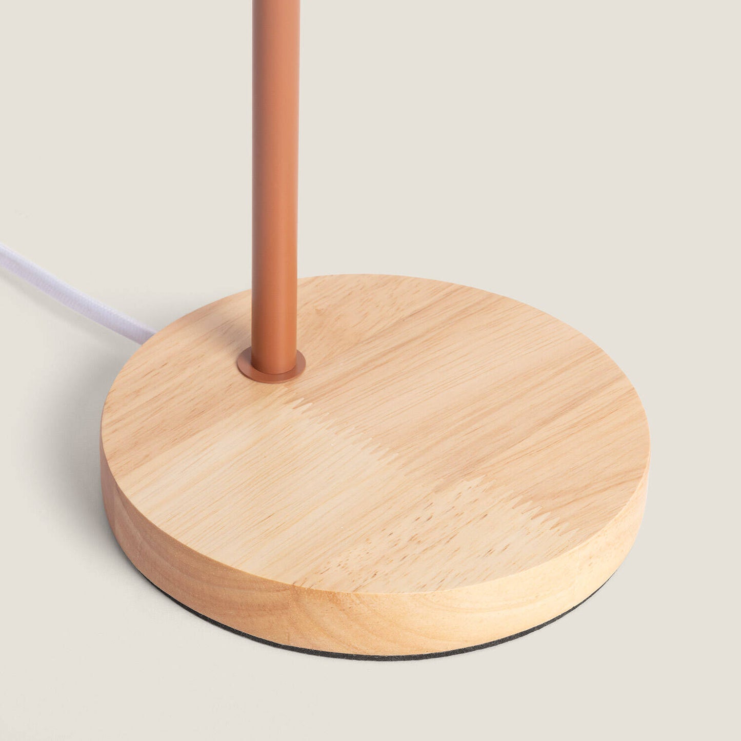 Lámpara de Mesa Metal y Madera Kidonge