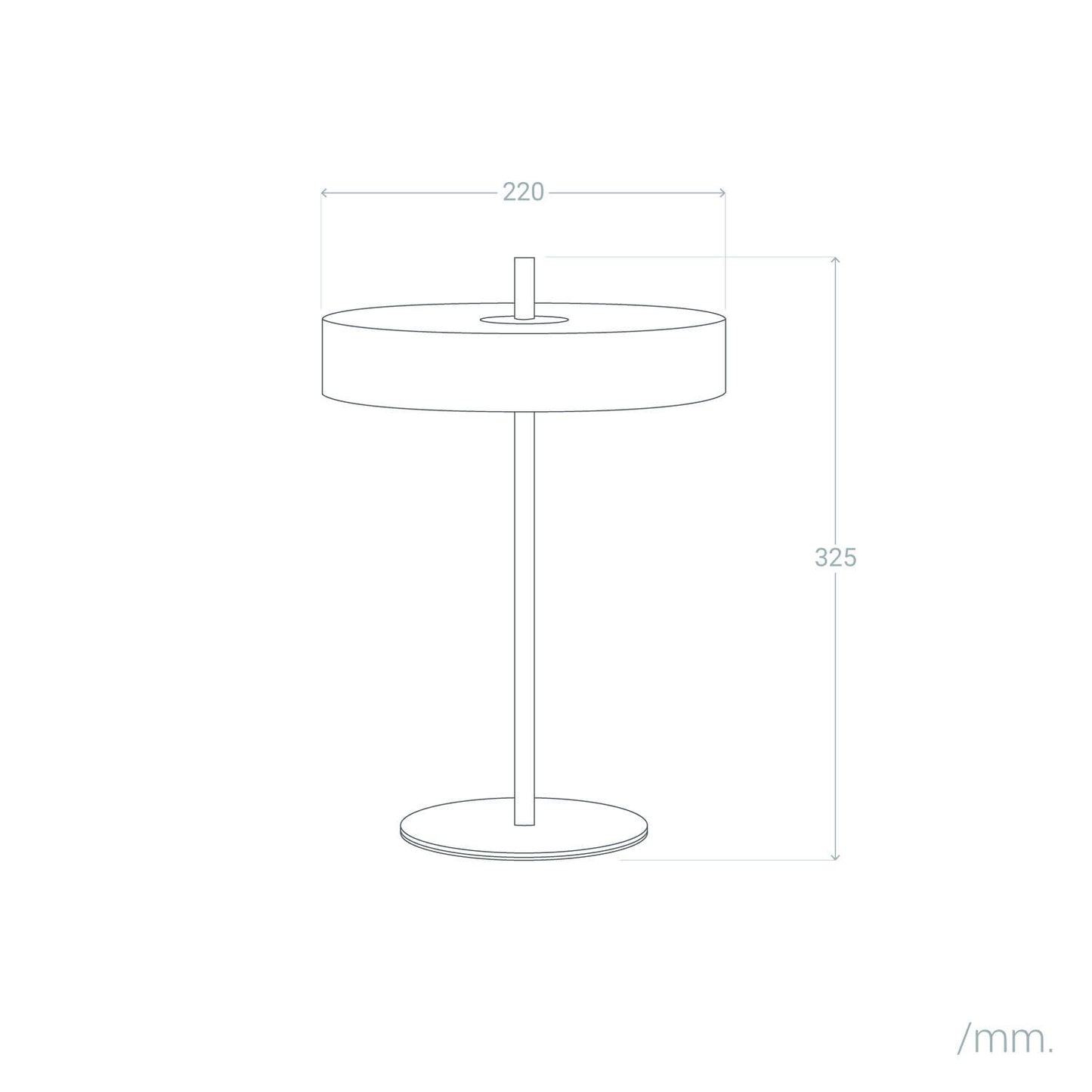 Lámpara de Mesa LED 3.6 W Metal Korkor