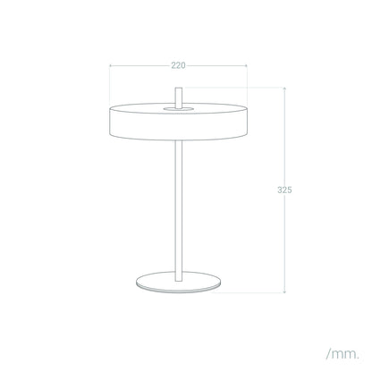 Lámpara de Mesa LED 3.6 W Metal Korkor