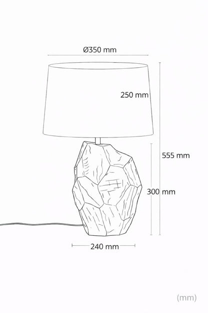 Lámpara de Mesa Metal Nitesh ILUZZIA