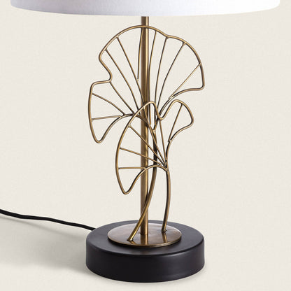 Lámpara de Mesa Metal Palm