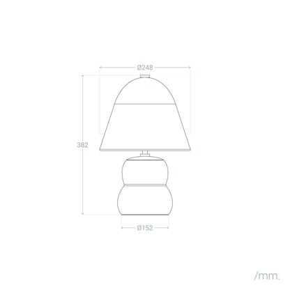 Lámpara de Mesa Metal Quitamba