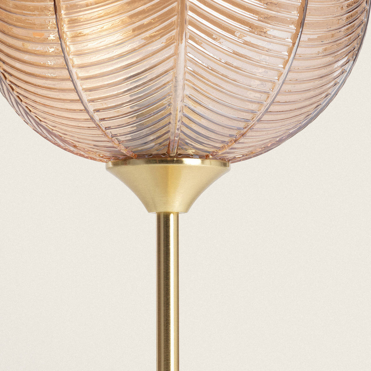 Lámpara de Mesa Metal y Cristal Klimt