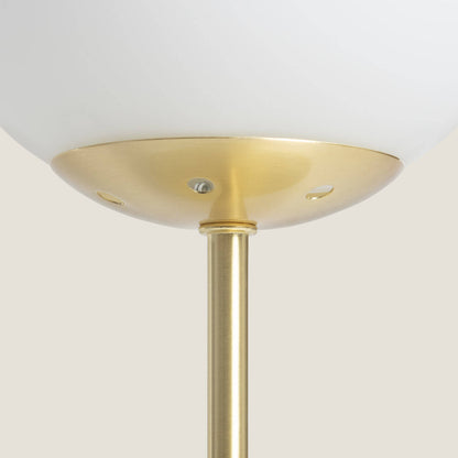 Lámpara de Mesa Metal y Cristal Moonlight
