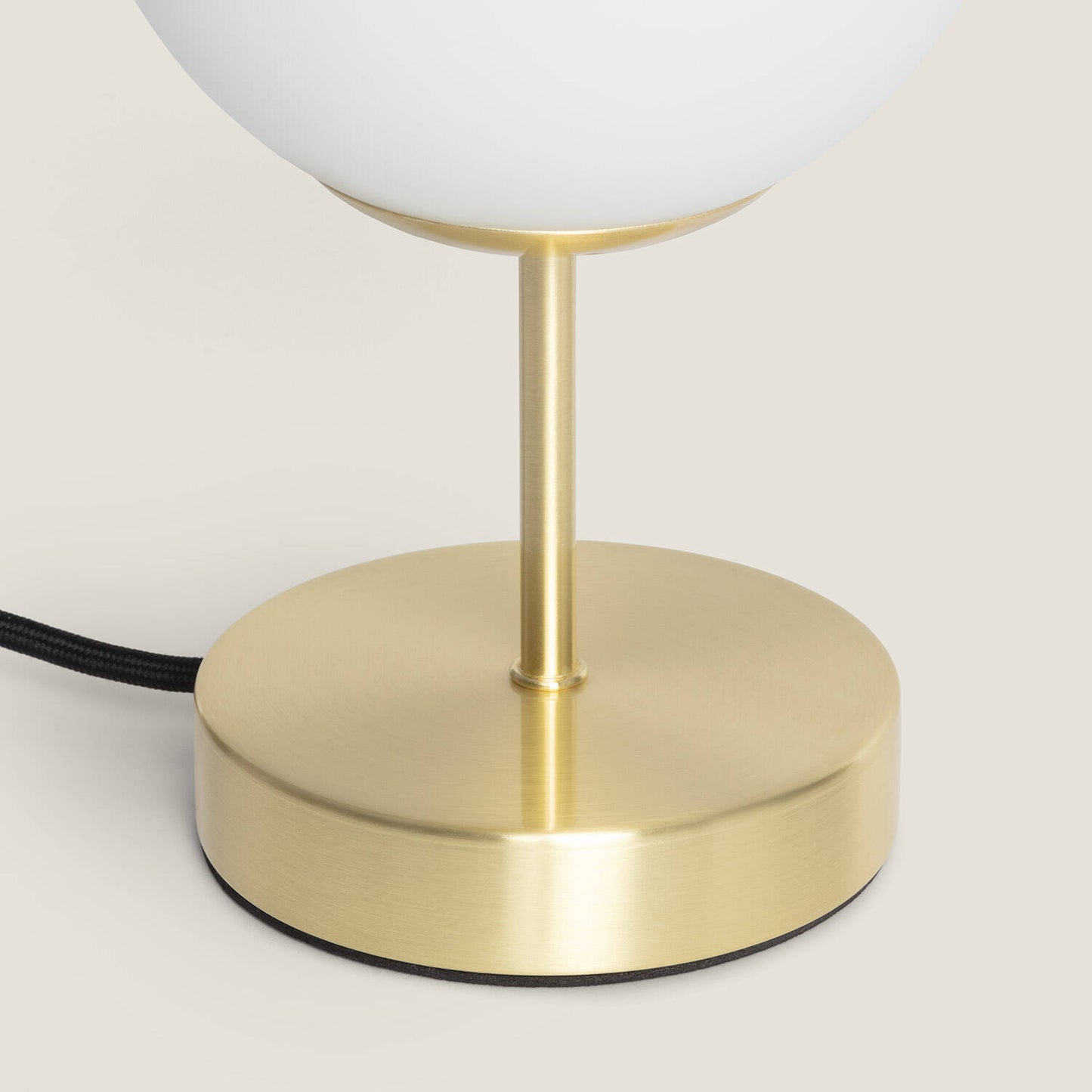 Lámpara de Mesa Metal y Cristal Moonlight