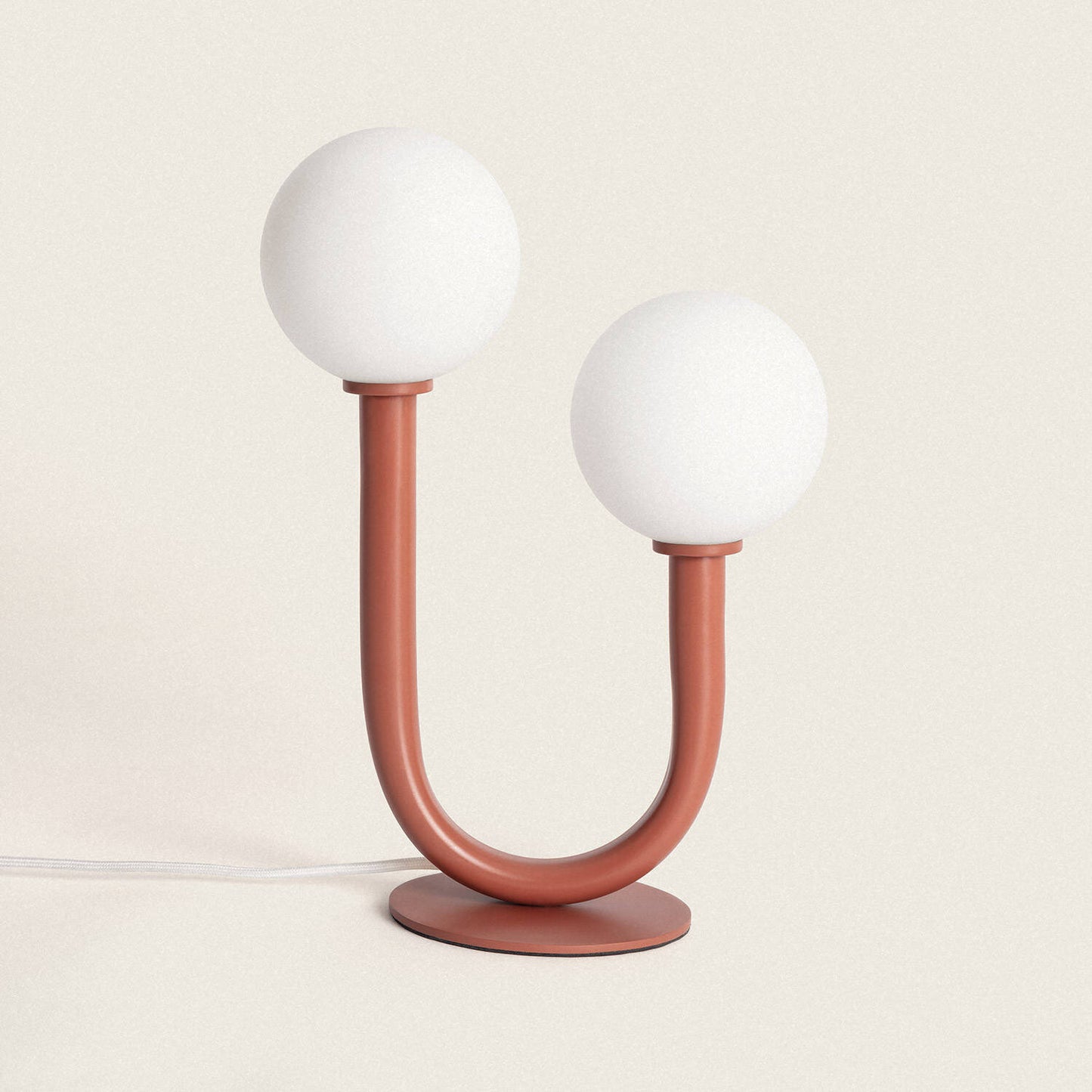 Lámpara de Mesa Metal y Cristal Zeina