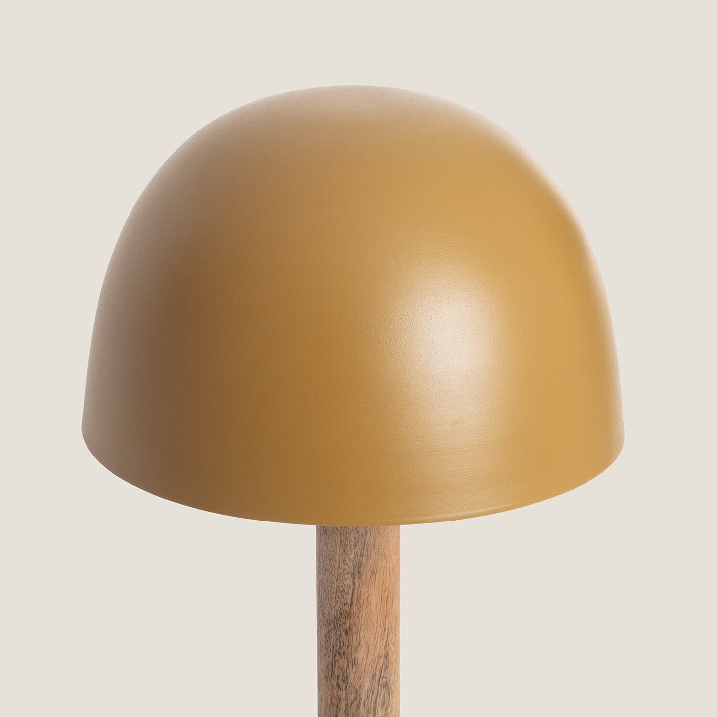 Lámpara de Mesa Metal y Madera Mallavi